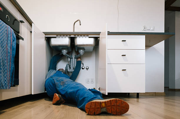 Professional Drain Cleaning technician working in Grayson, CA